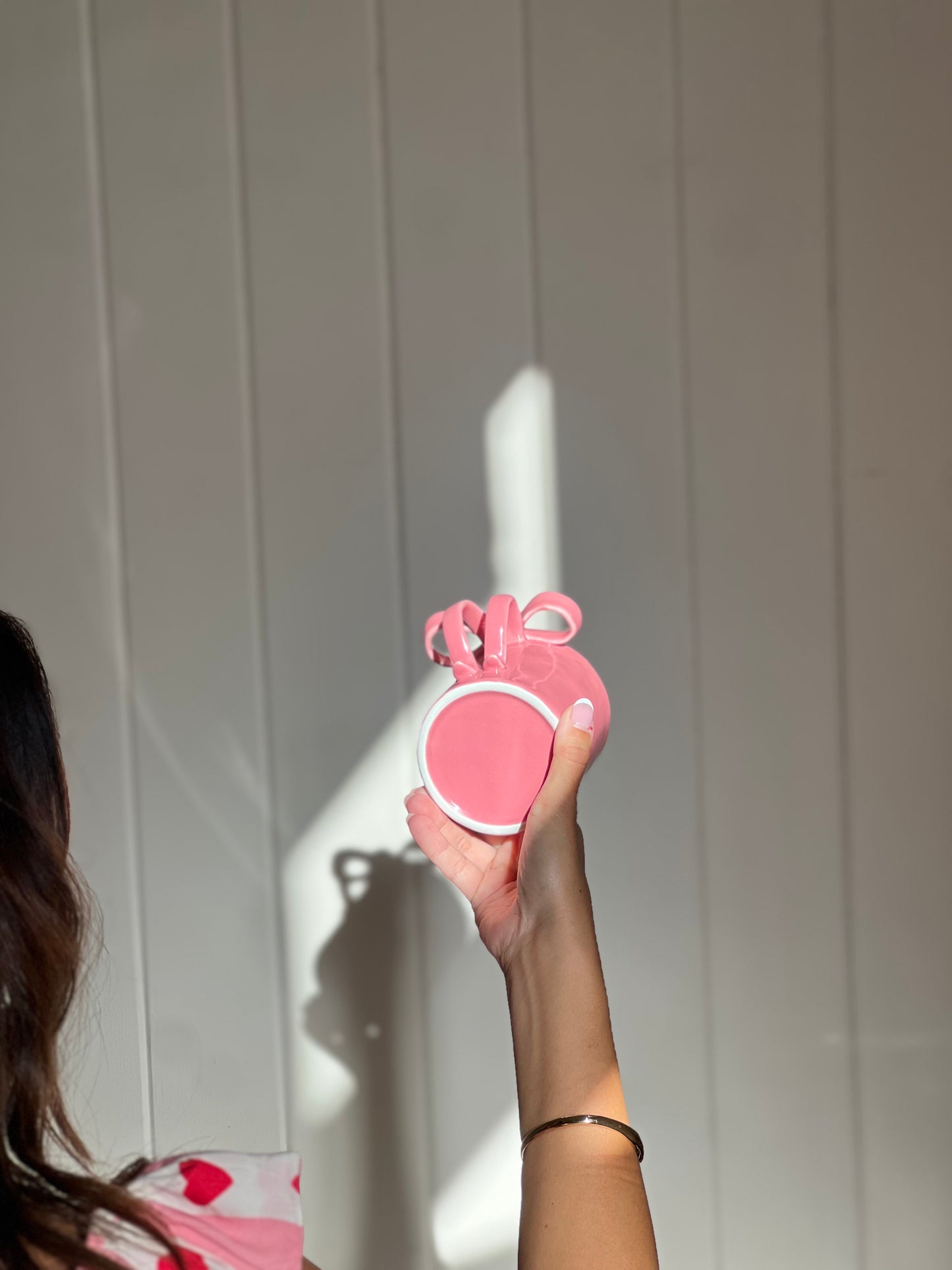 Cherish Pink Ceramic Mug