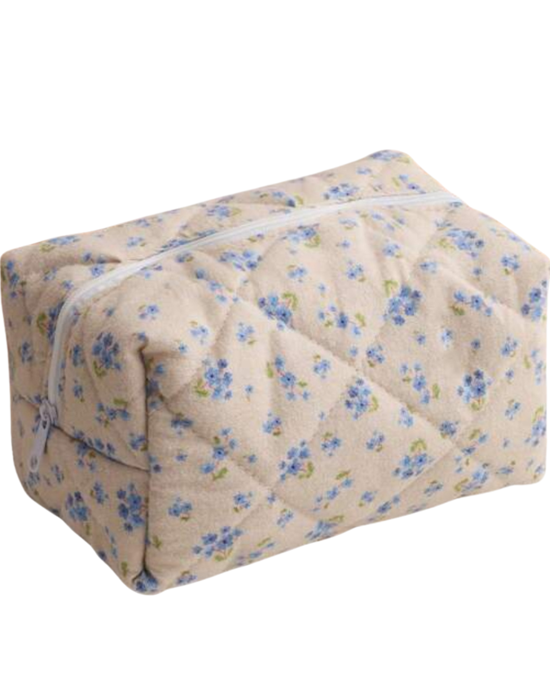 Bluebell Quilted Beauty Bag
