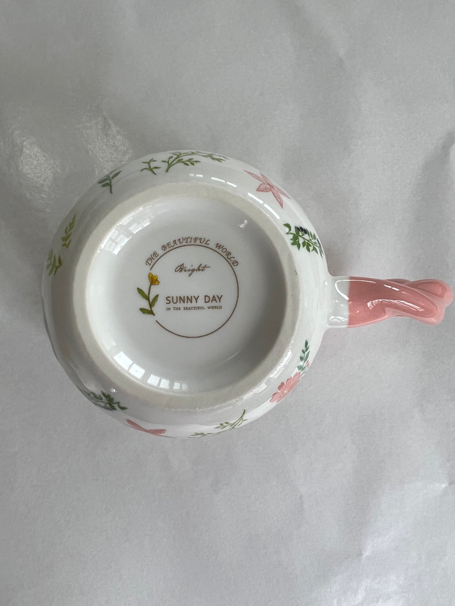 Garden Bunny Ceramic Mug