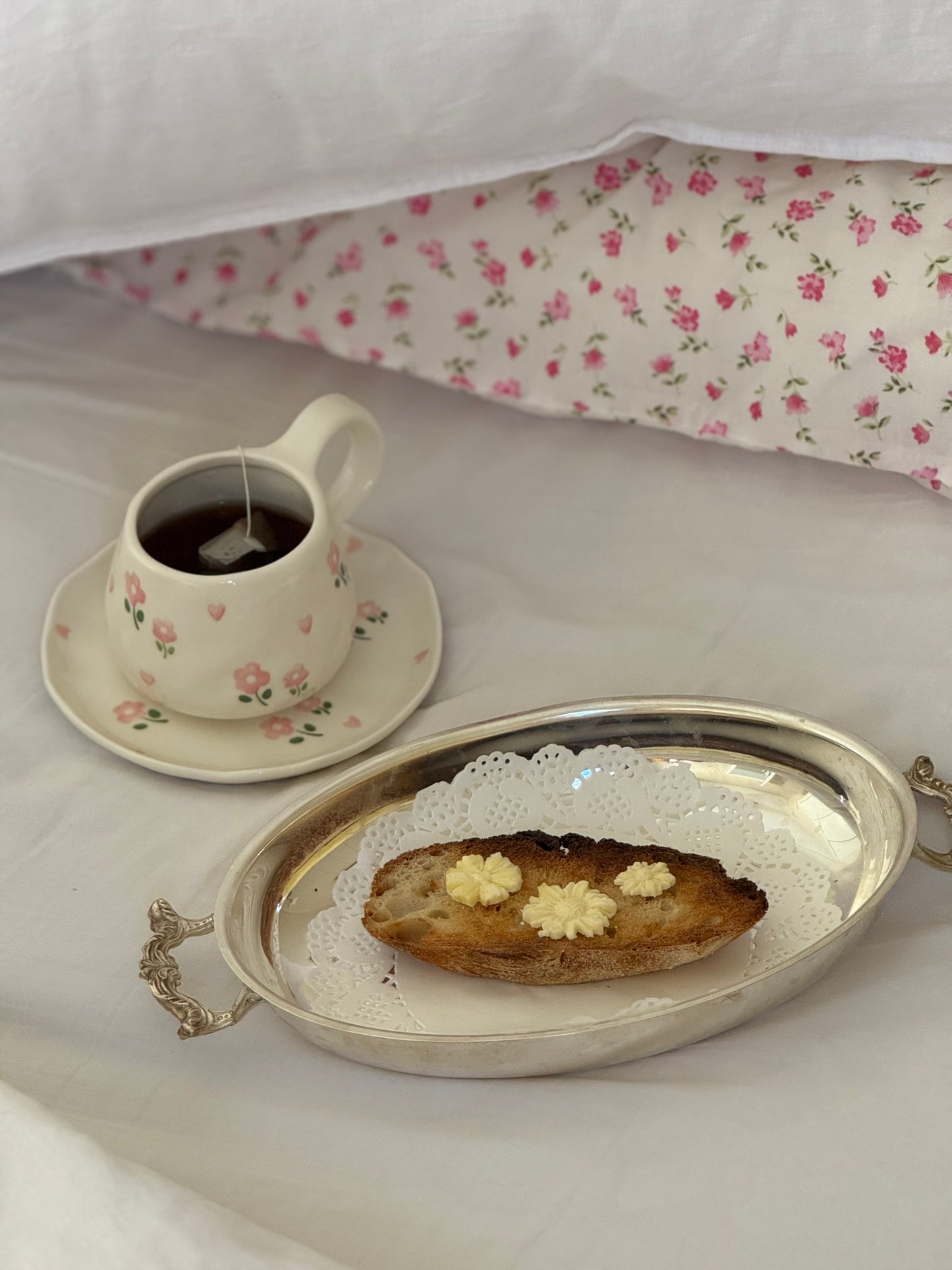 Audrey Ceramic Cup and Saucer