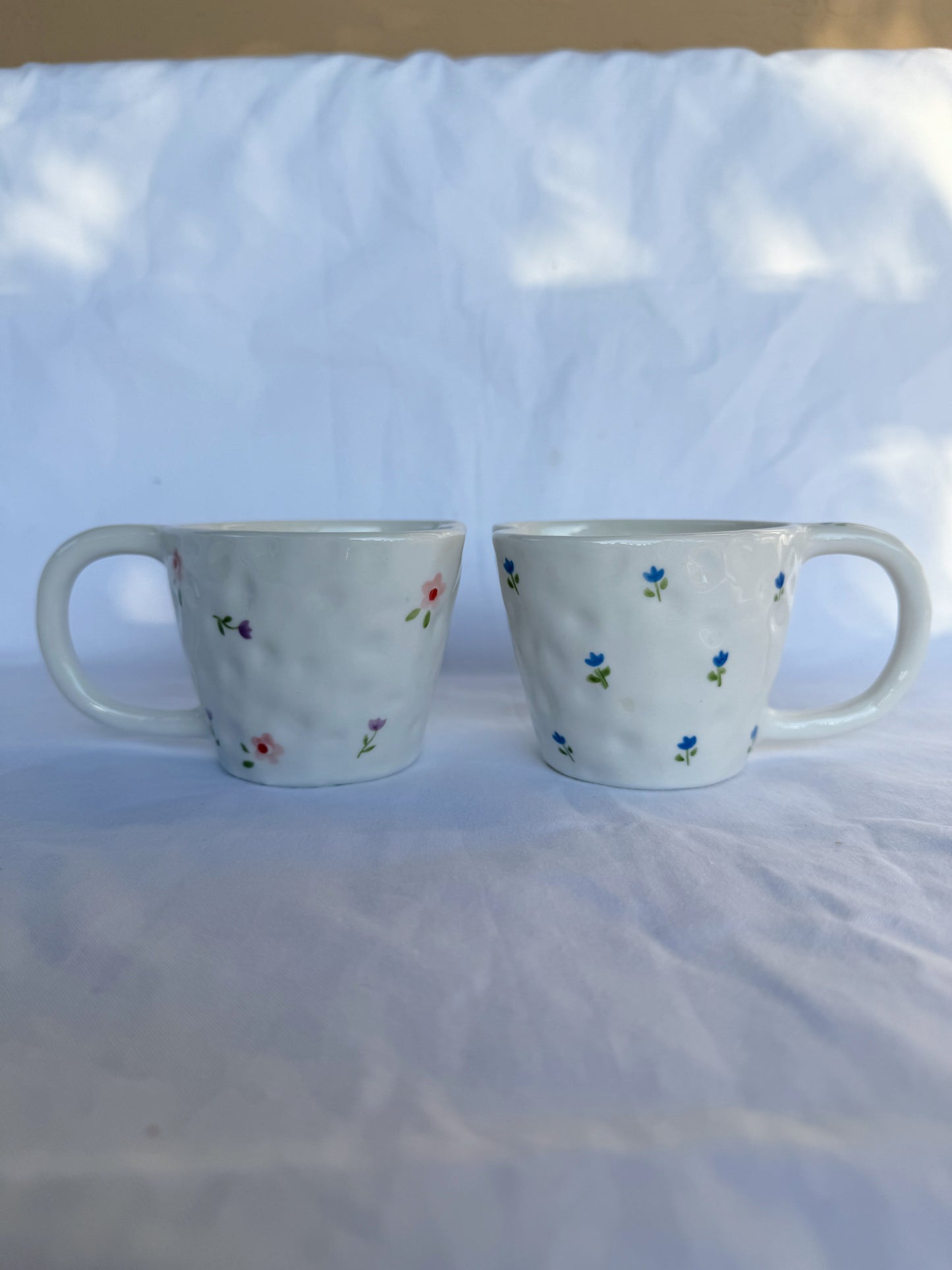 Junie Bloom Ceramic Heart Mug
