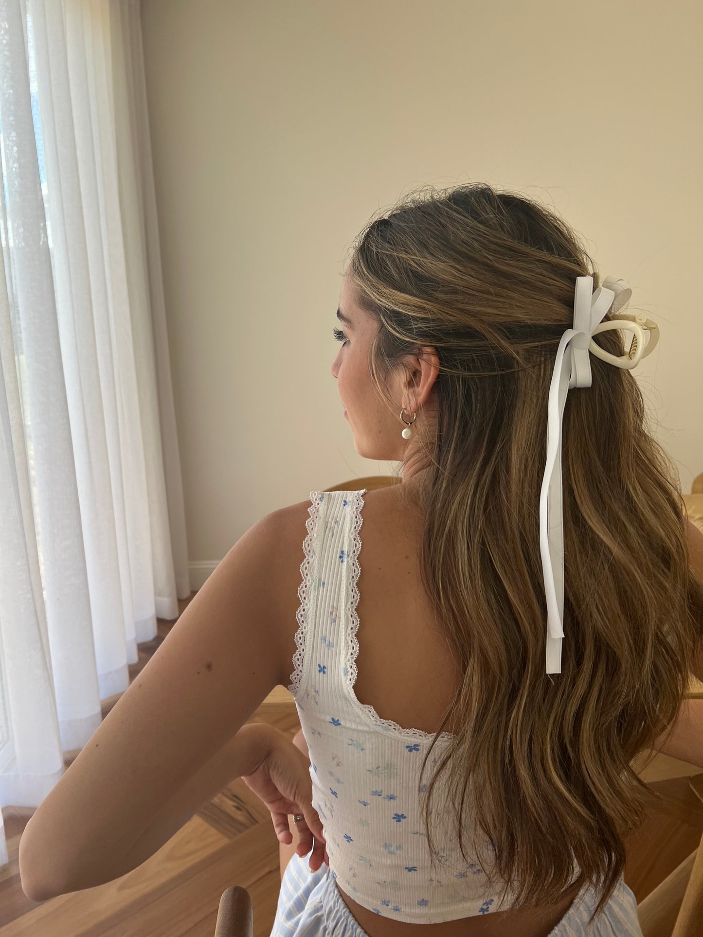 Ribbon Hair Claw