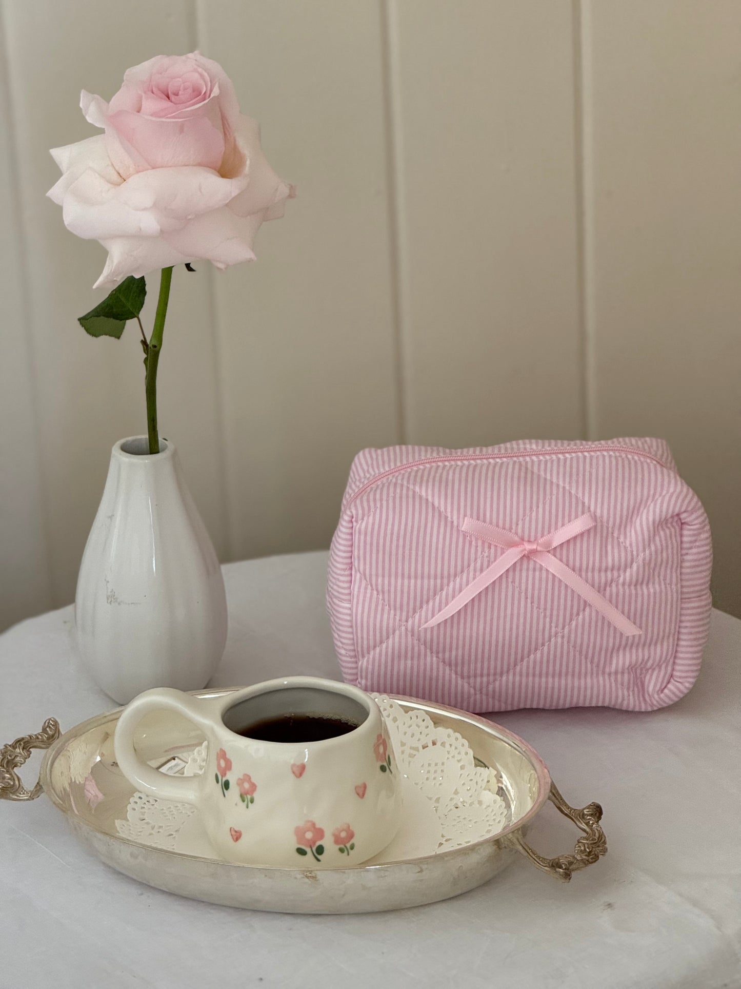 Mae Quilted Beauty Bag