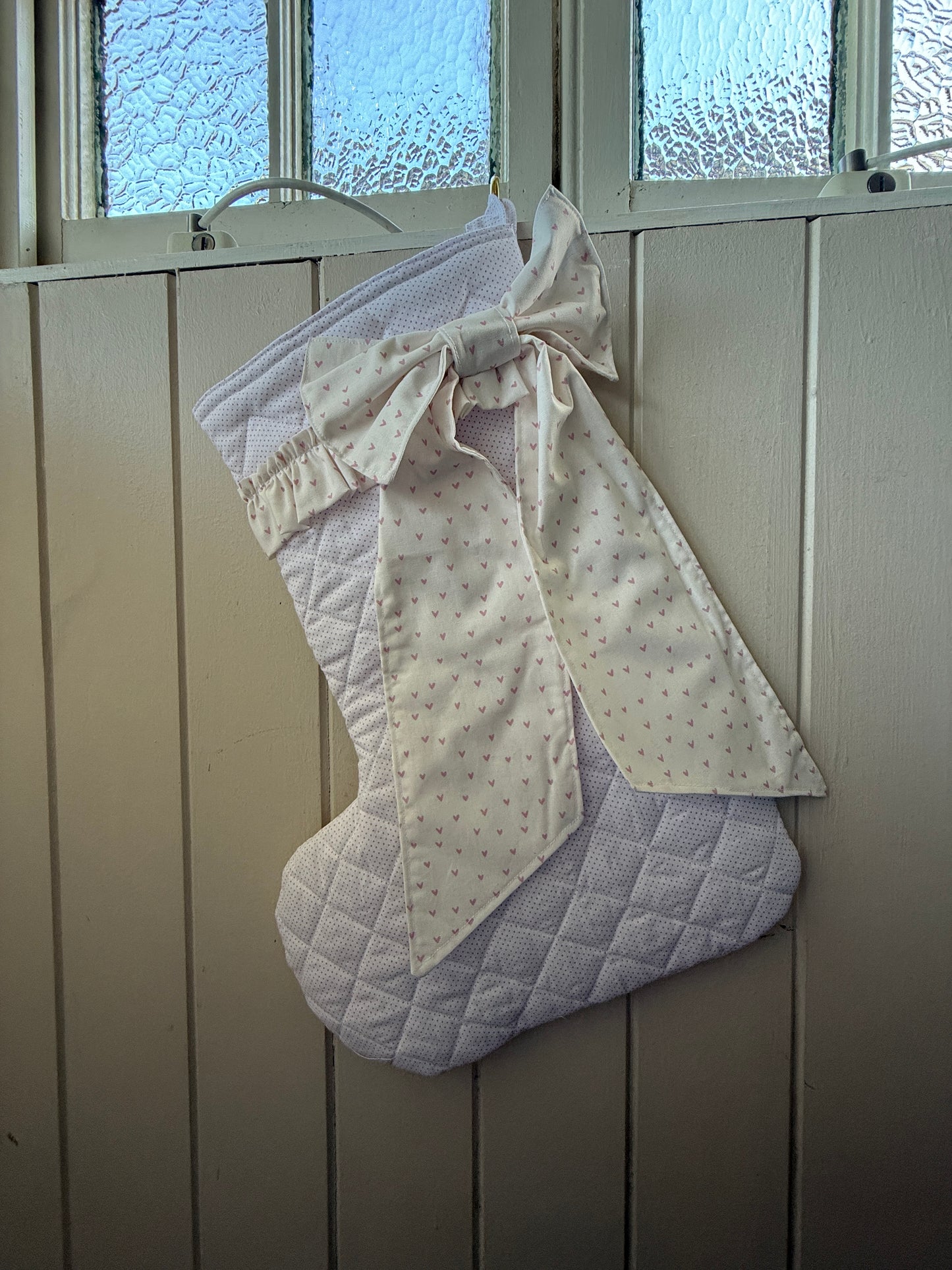 Maison Quilted Christmas Stocking