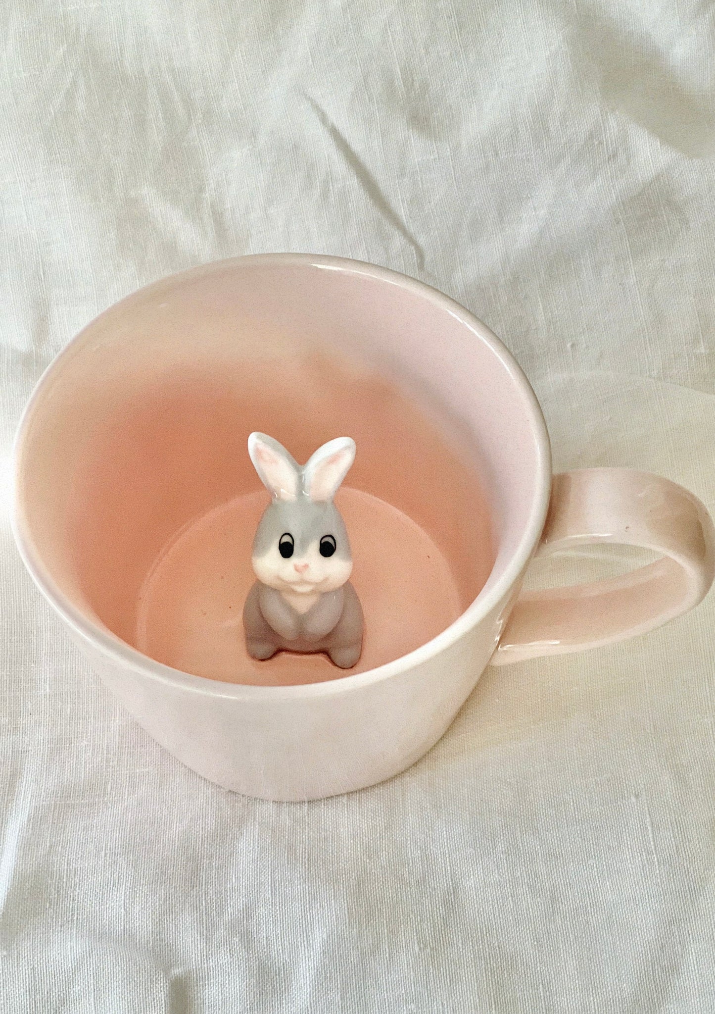 Bunny Blush Ceramic Mug
