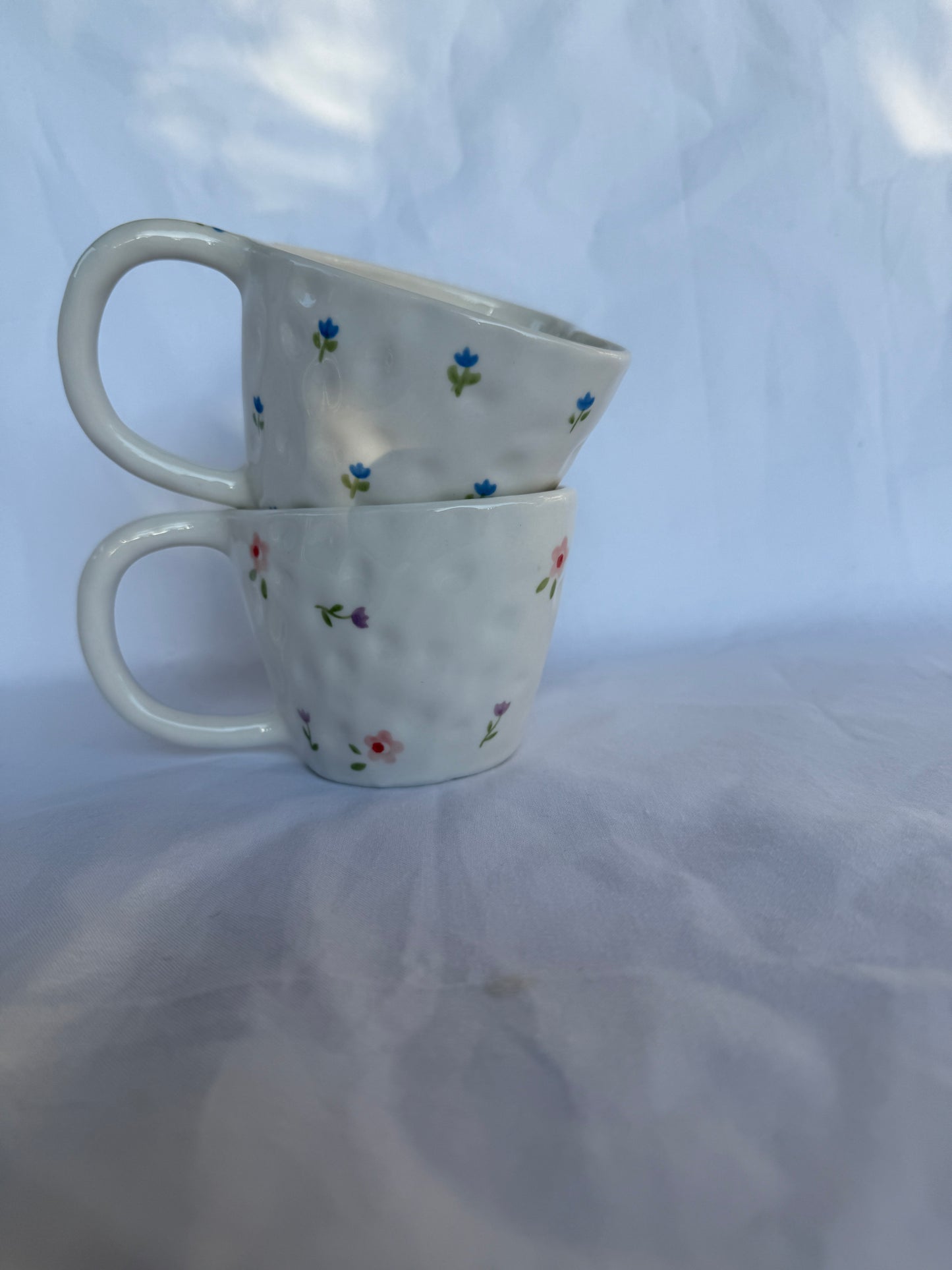 Junie Bloom Ceramic Heart Mug