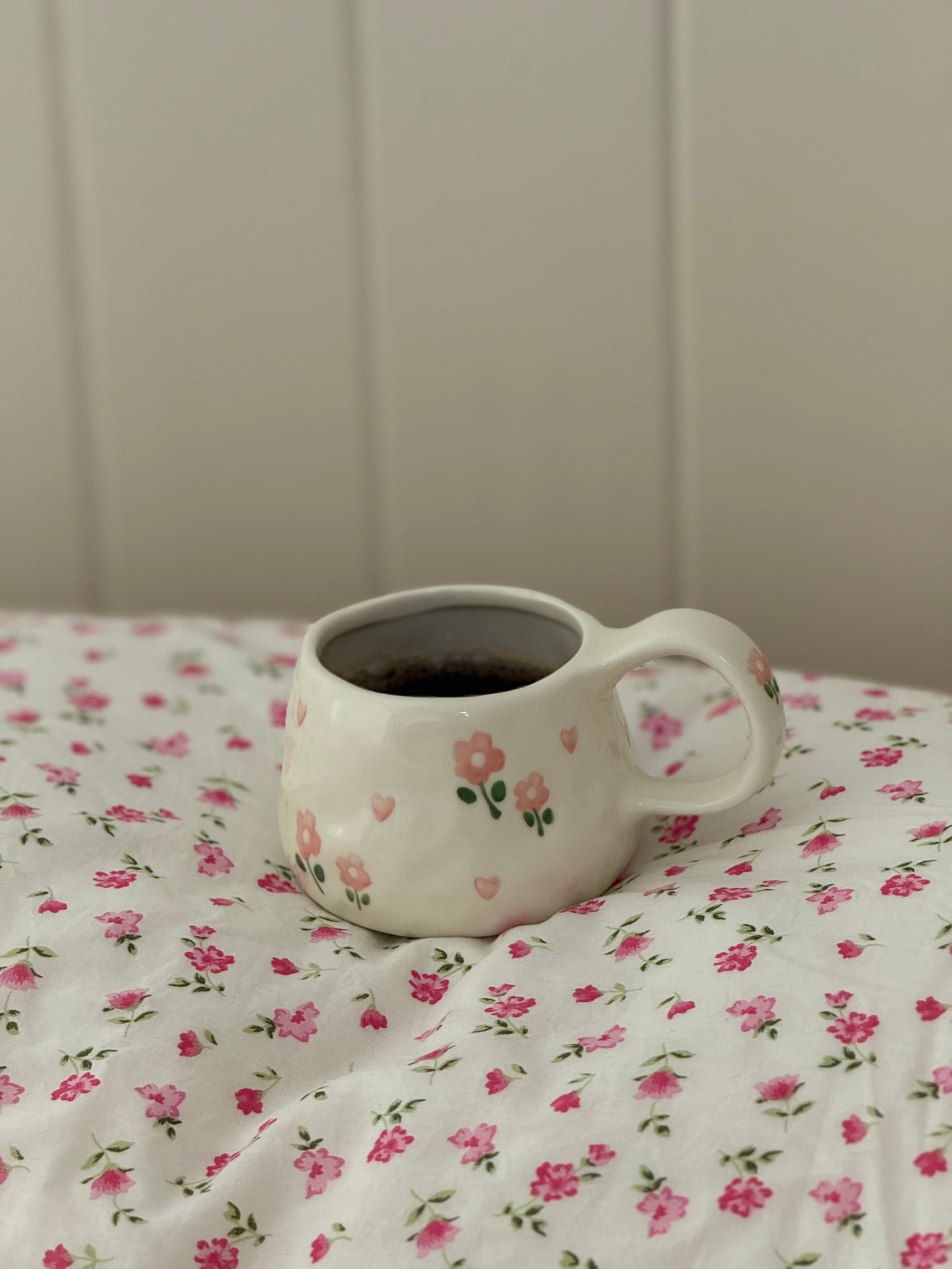 Audrey Ceramic Cup and Saucer