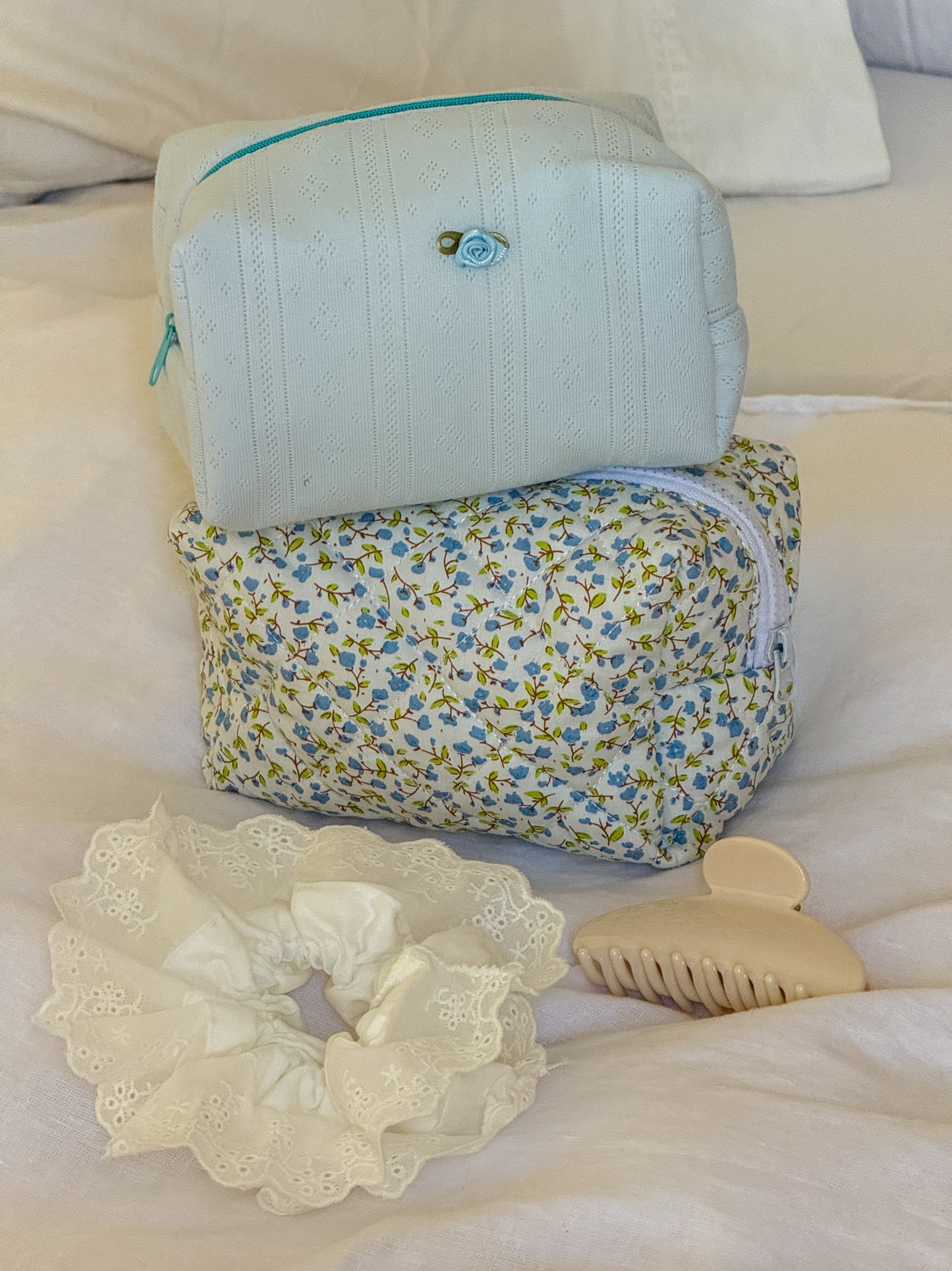 May Quilted Beauty Bag