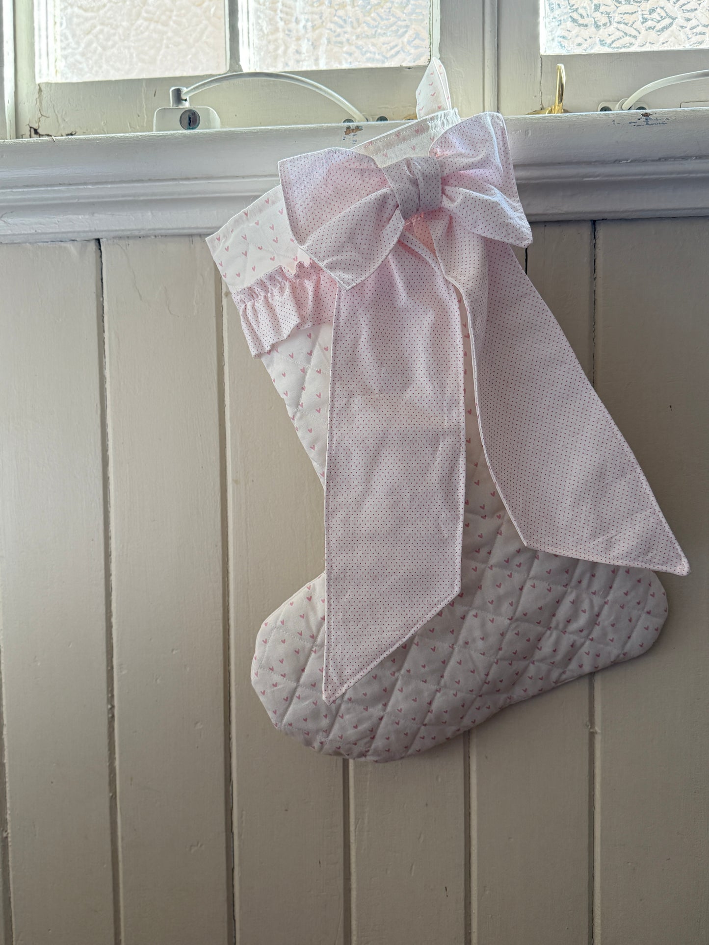Maison Quilted Christmas Stocking