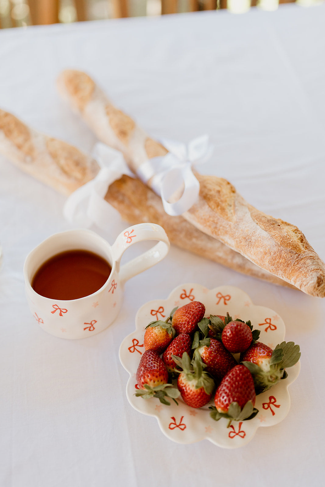 Joyeaux Noel Ceramic Cup and Saucer