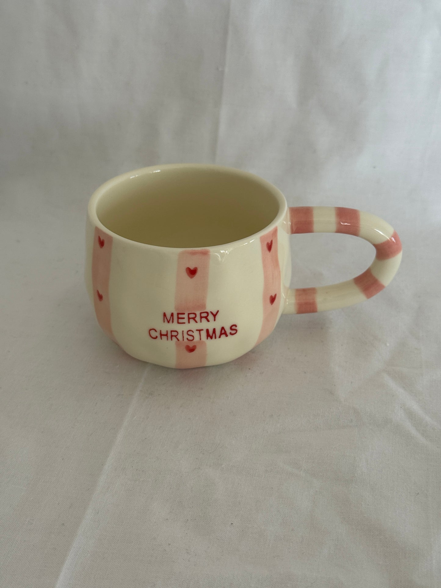 Bonbon de Noël Ceramic Cup and Saucer