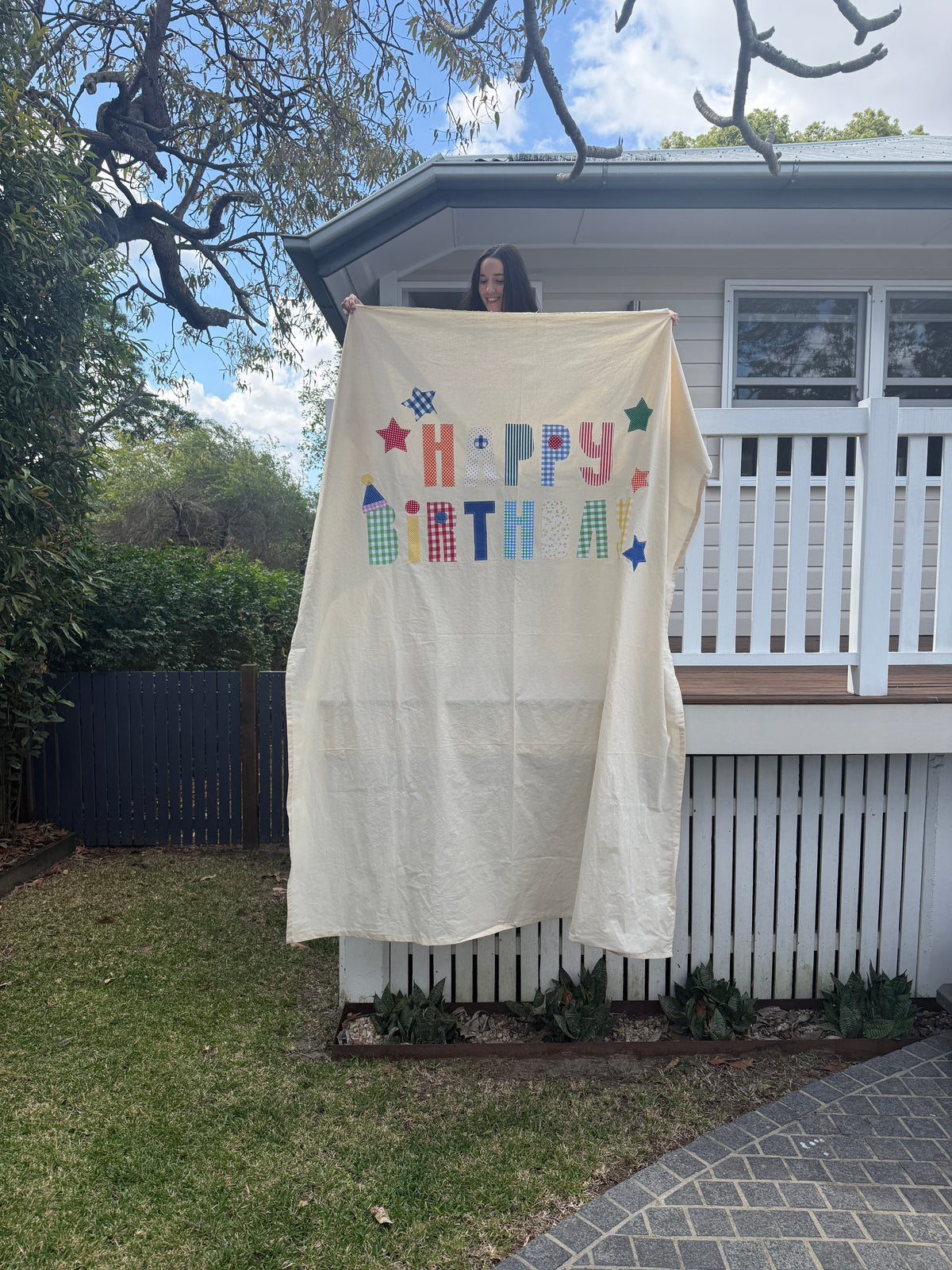 Ready-Made Bright Happy Birthday Banner
