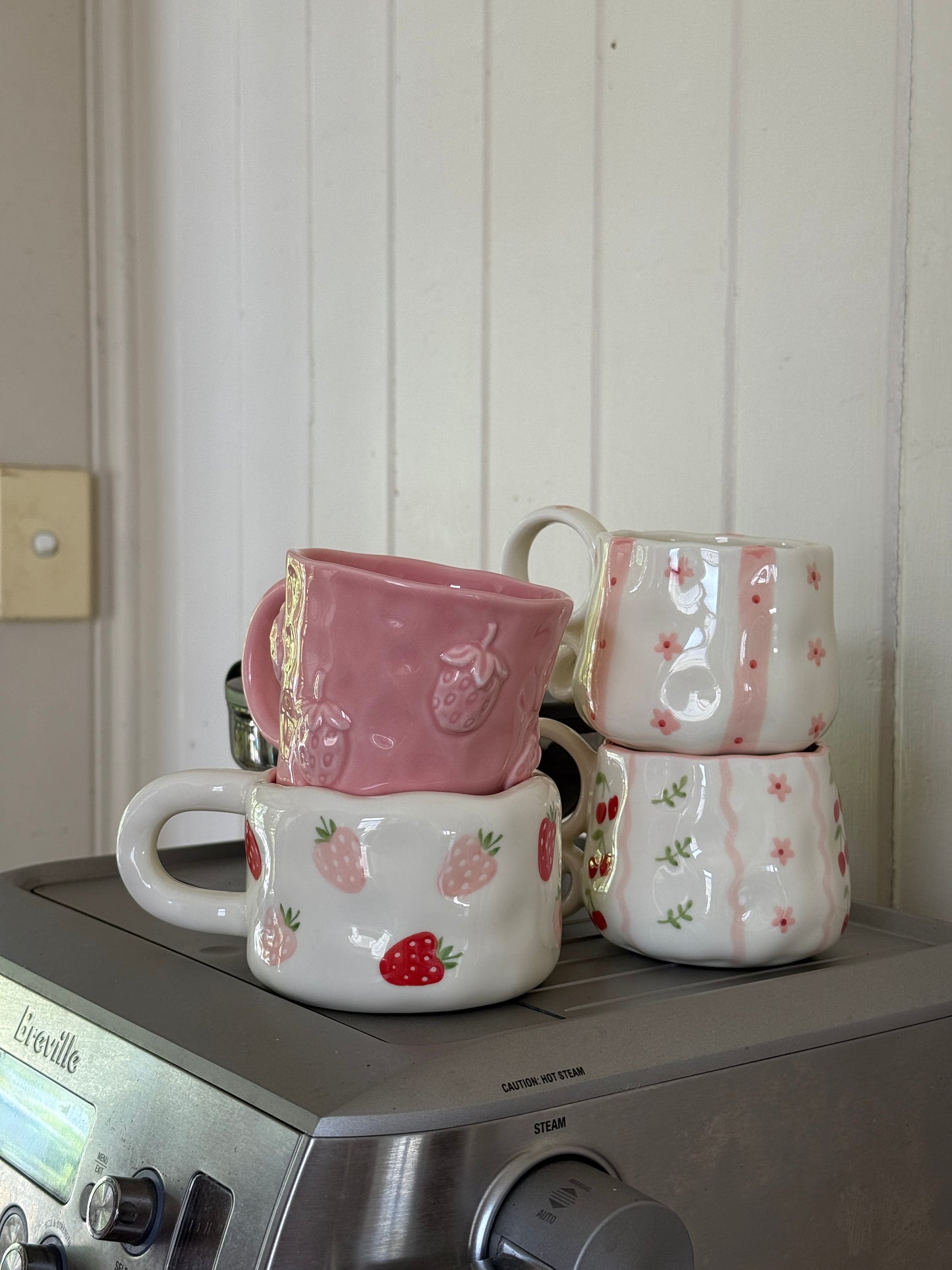 Camille Ceramic Cup and Saucer