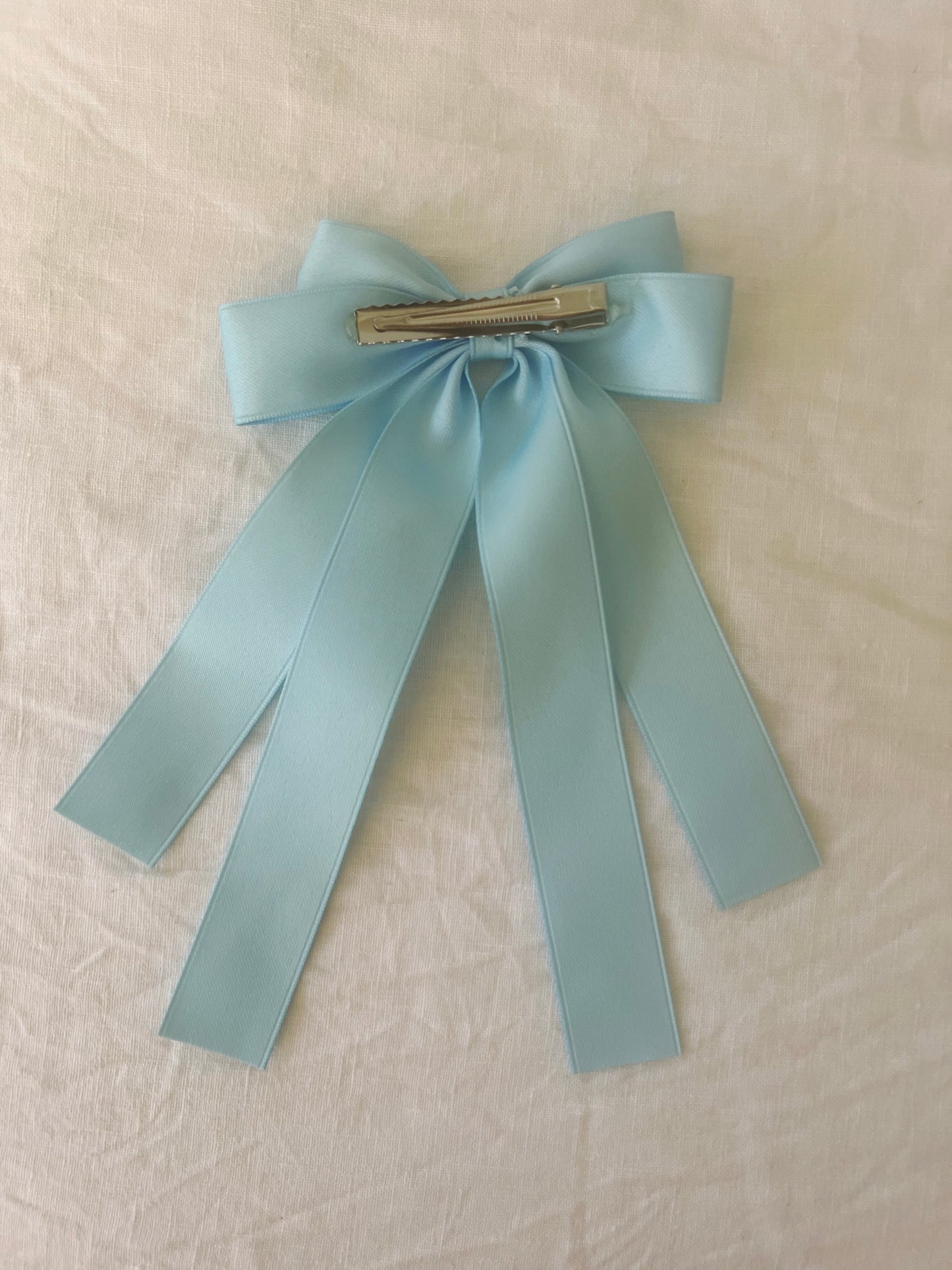 Ribbon Bow Hair Clips