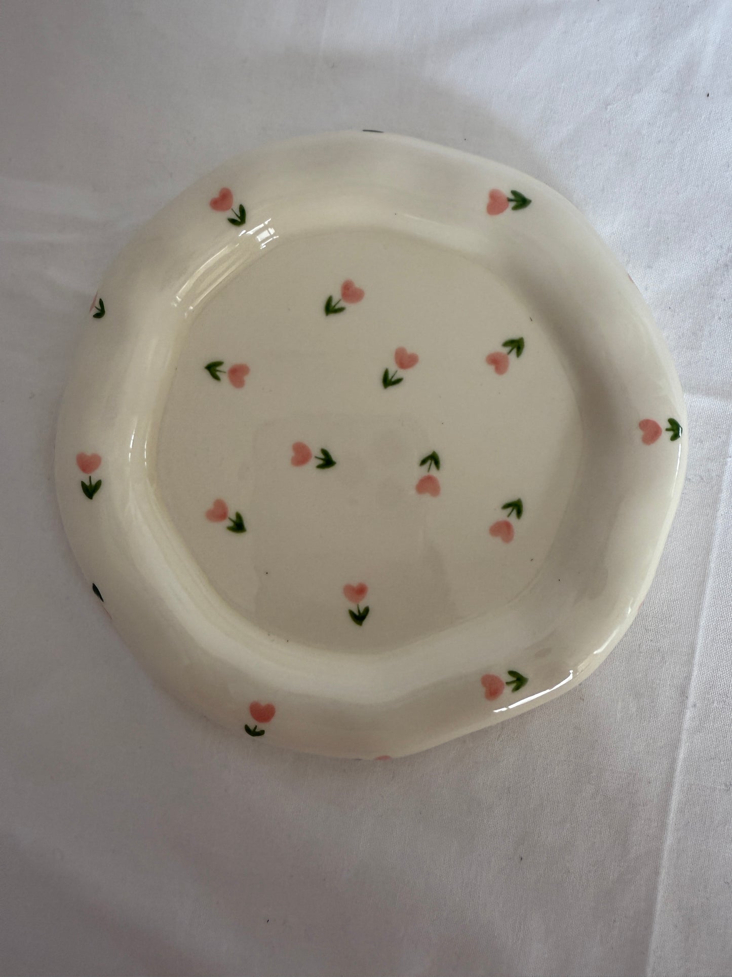 Rosalie Ceramic Cup and Saucer