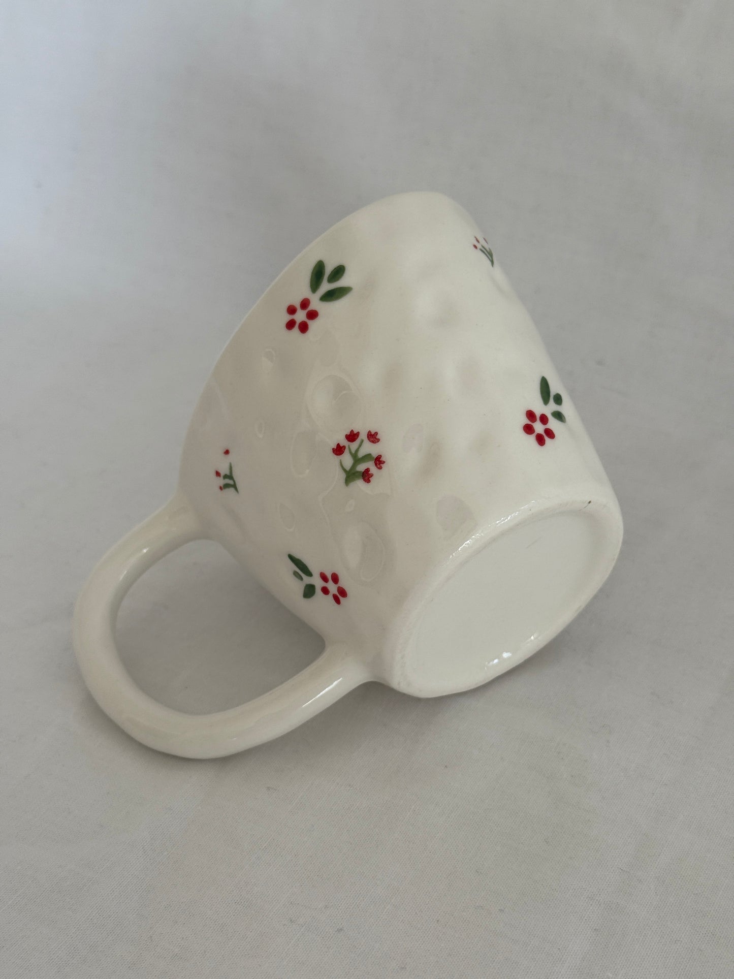 Florie Heart Shaped Ceramic Mug