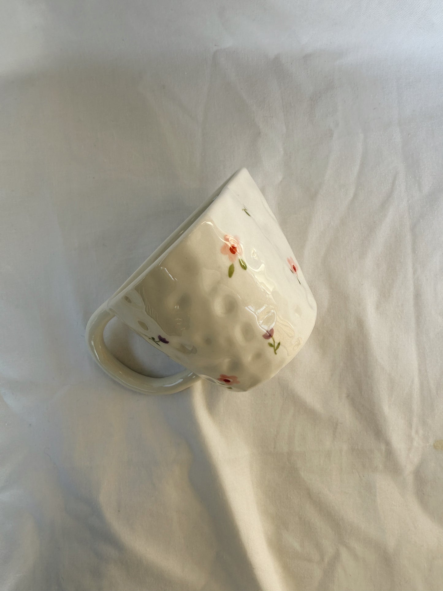 Junie Bloom Ceramic Heart Mug
