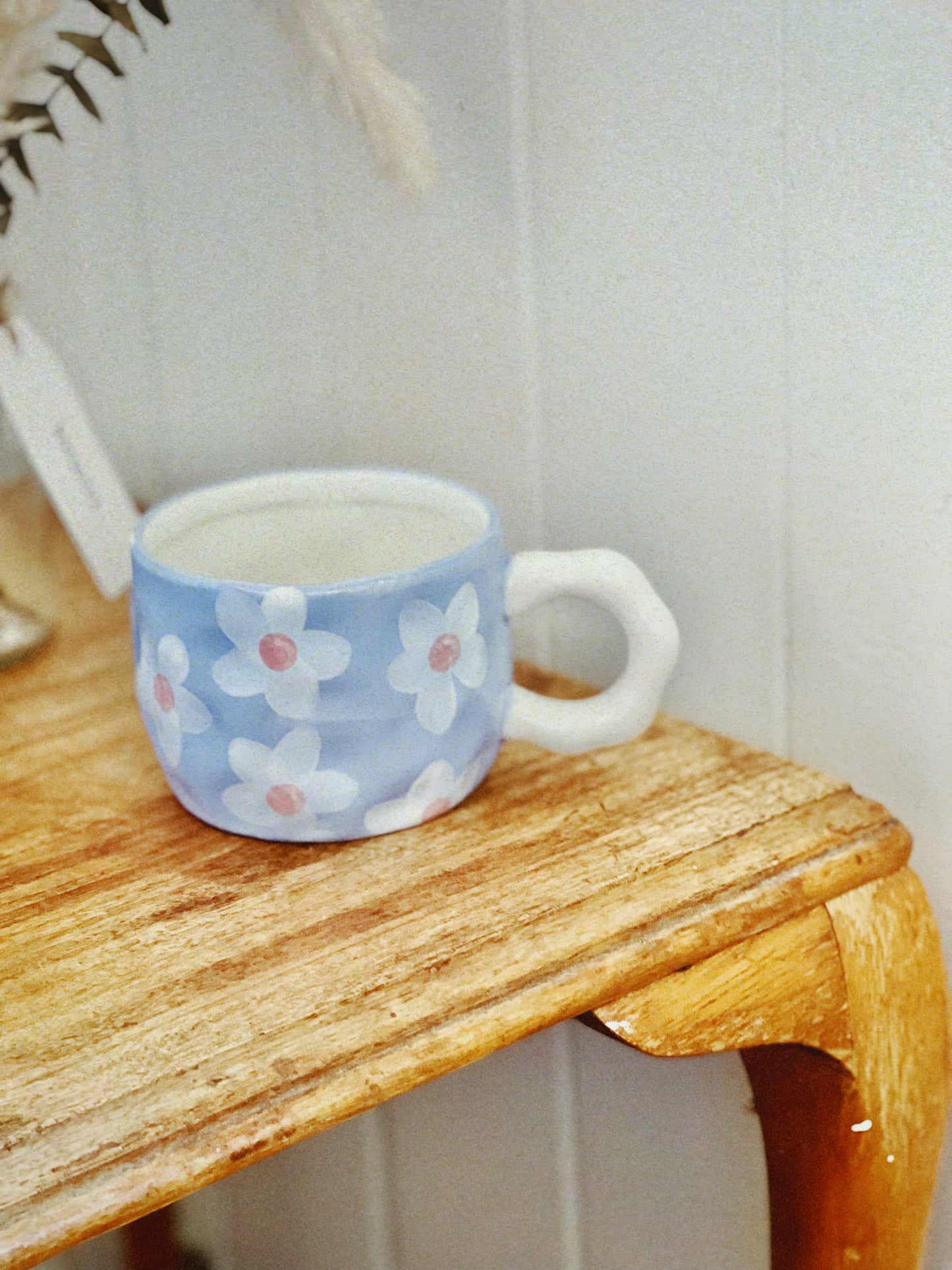 Daisy Blue Mug and Plate