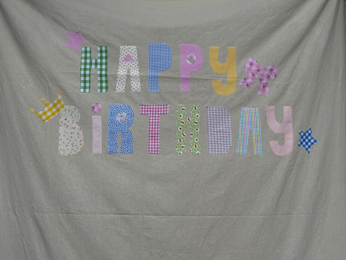 Handmade Birthday Banner Made to Order