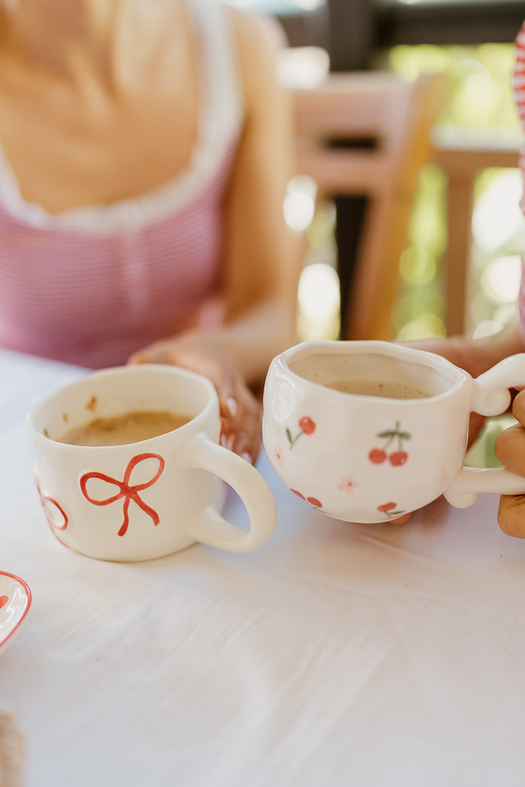 Mon Cherie Ceramic Cup and Saucer