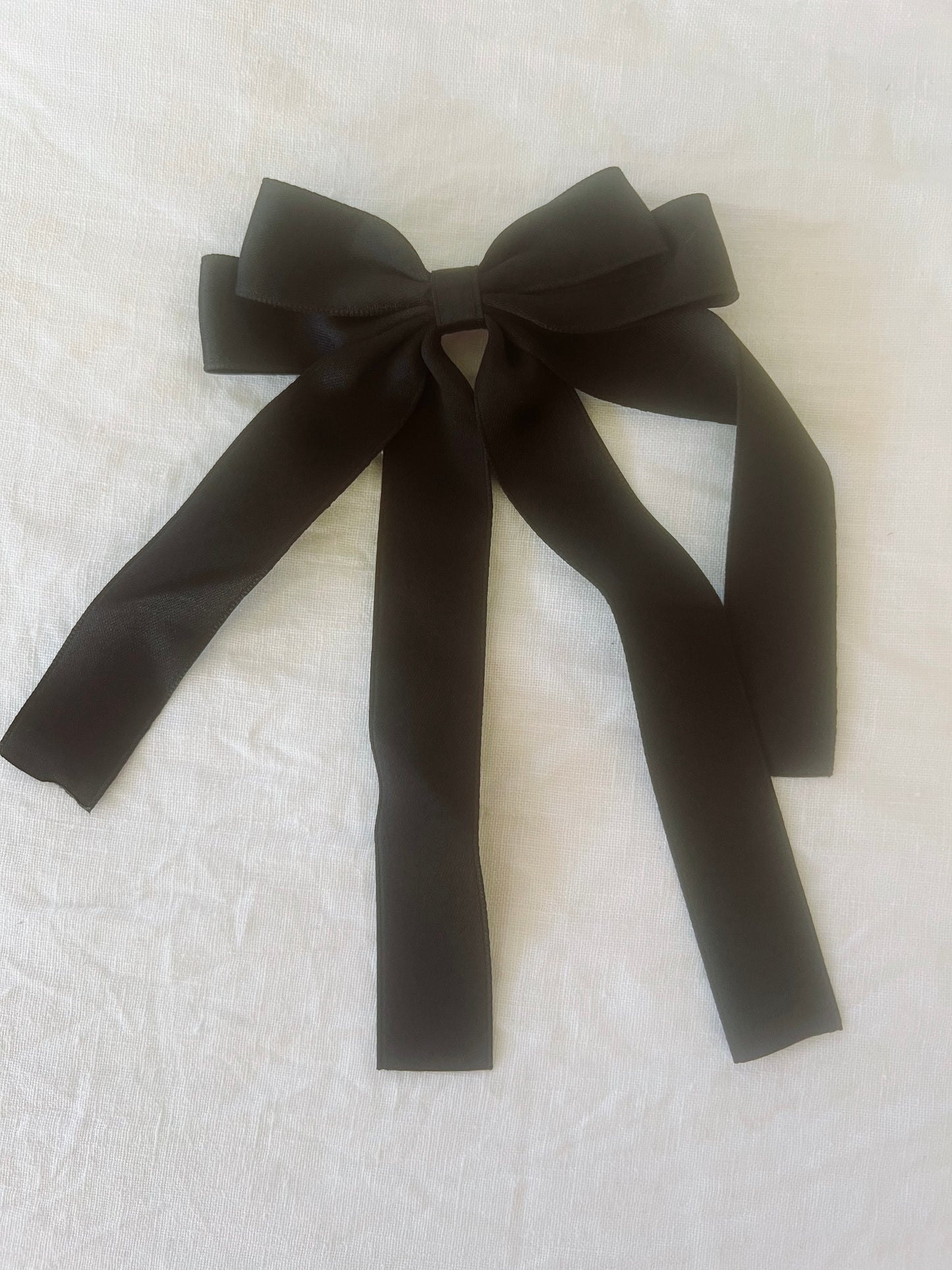 Ribbon Bow Hair Clips