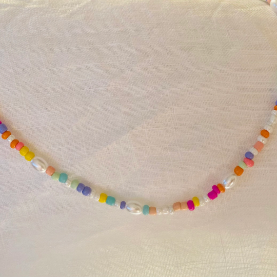 Bronte Beach Beaded Necklace