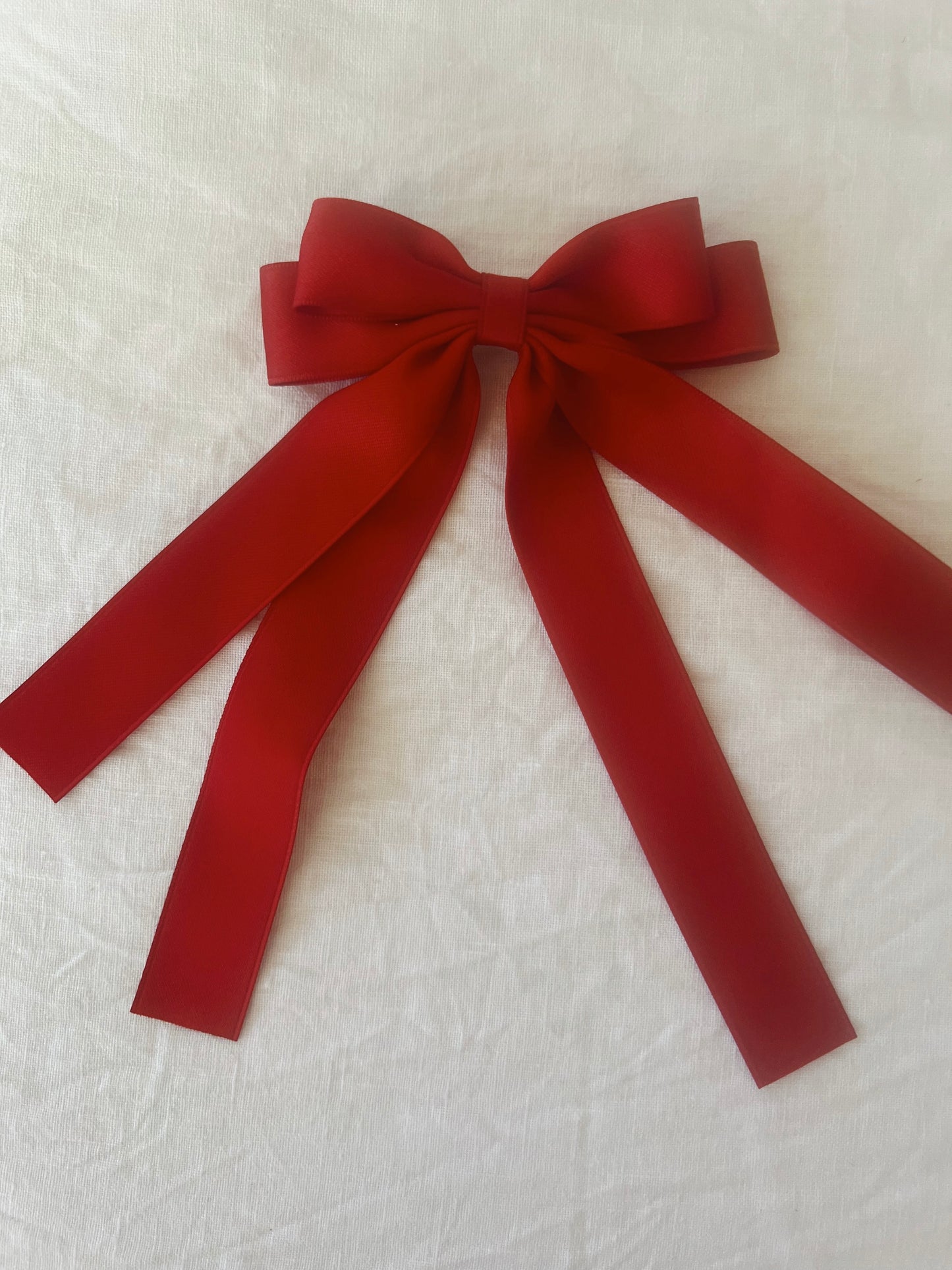 Ribbon Bow Hair Clips