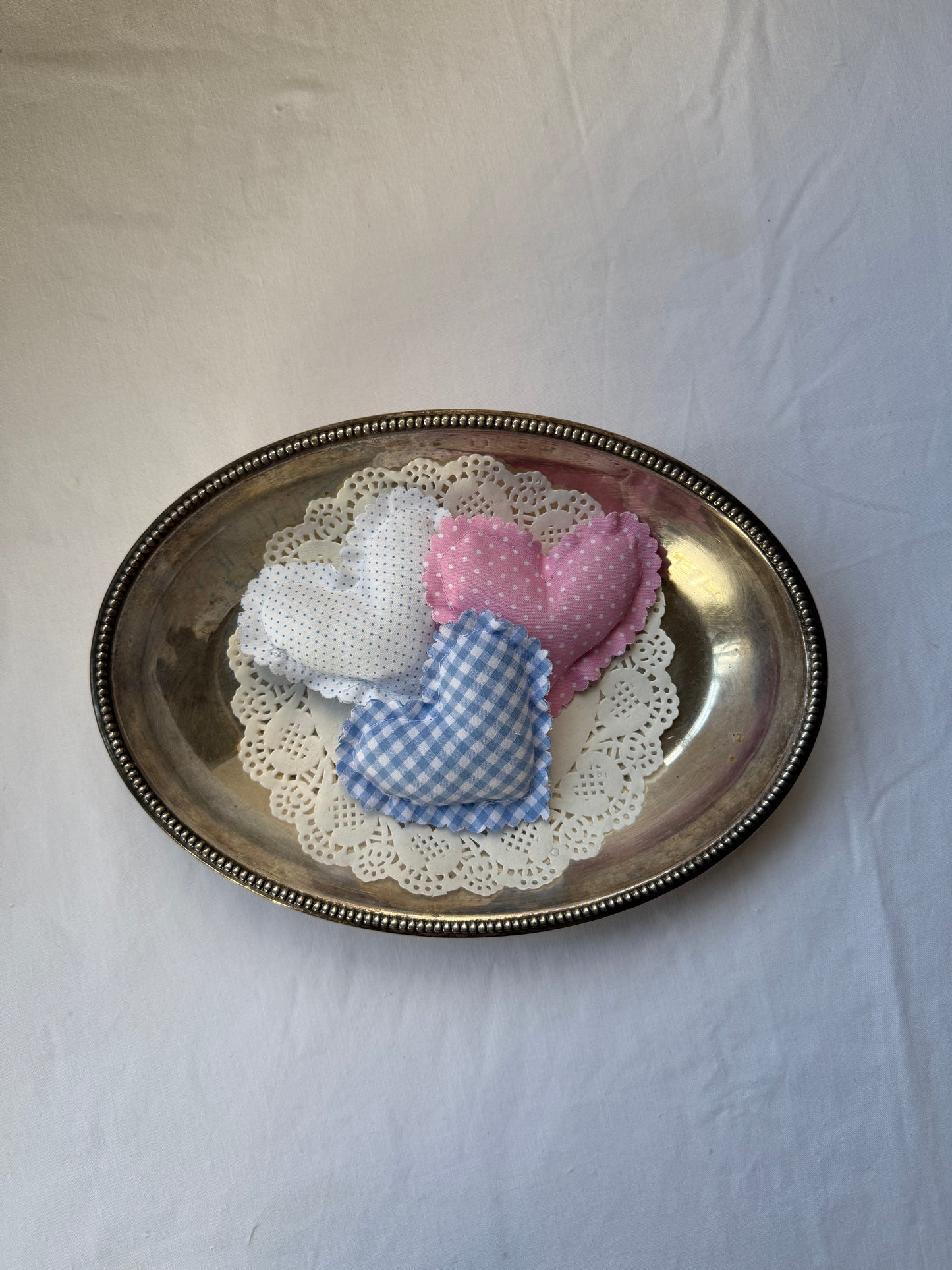 Whimsy Handmade Hearts set of three