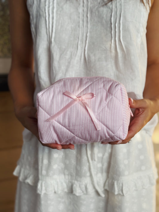 Mae Quilted Beauty Bag