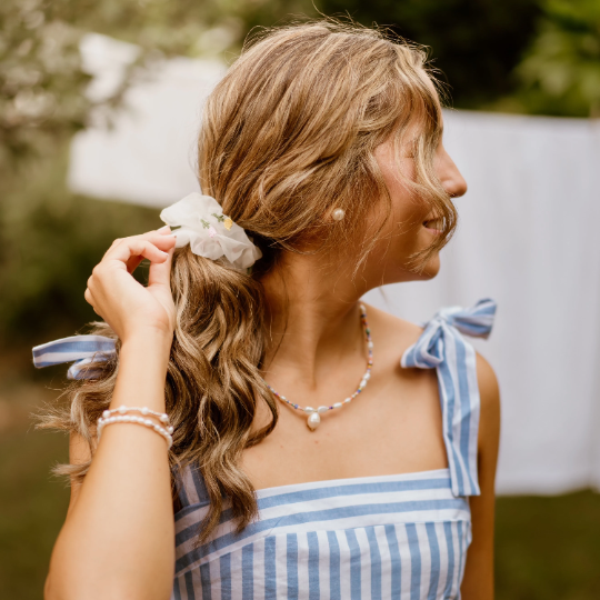 Little Cove Pearl and Bead Necklace