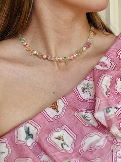 Pastels for Spring Necklace