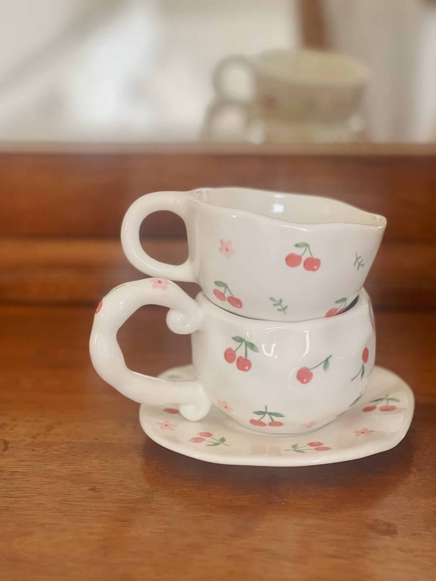 Belle Cerise Ceramic MUG ONLY