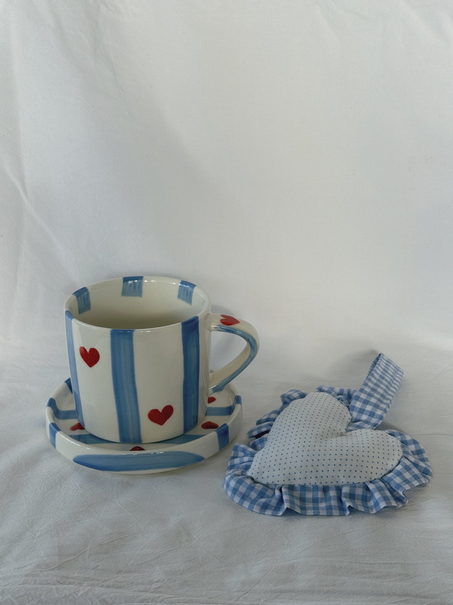 True Blue Love Note Cup & Saucer