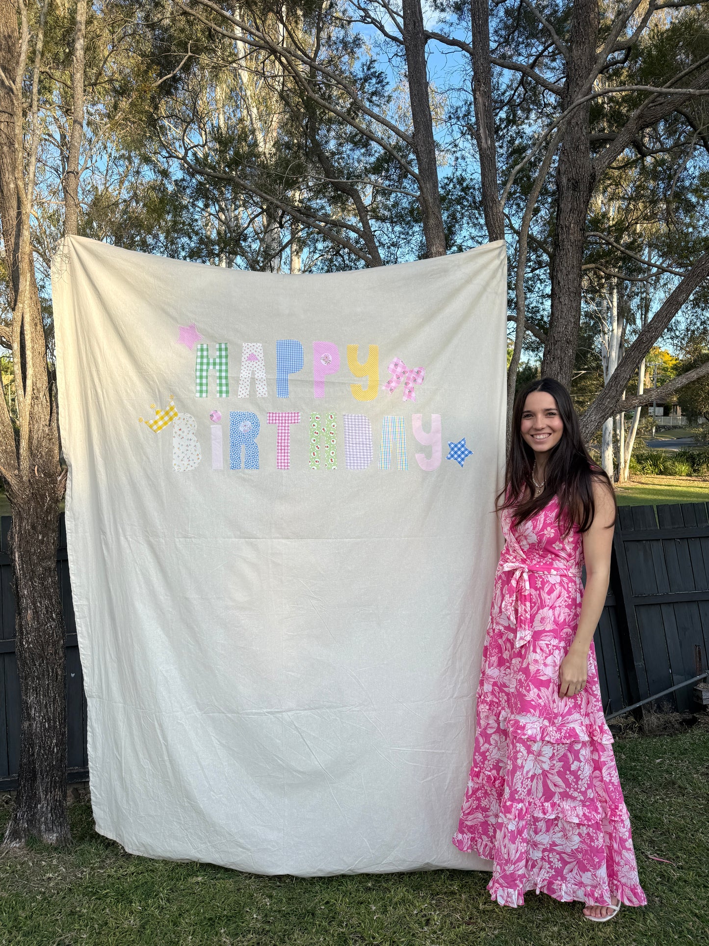 Handmade Birthday Banner Made to Order