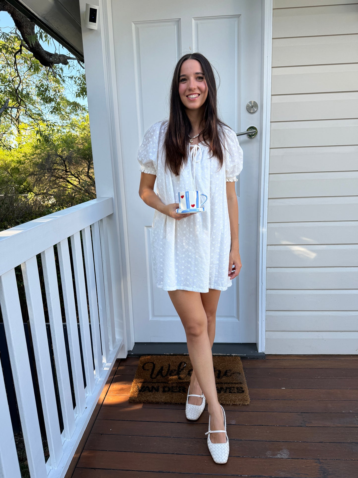 True Blue Love Note Cup & Saucer