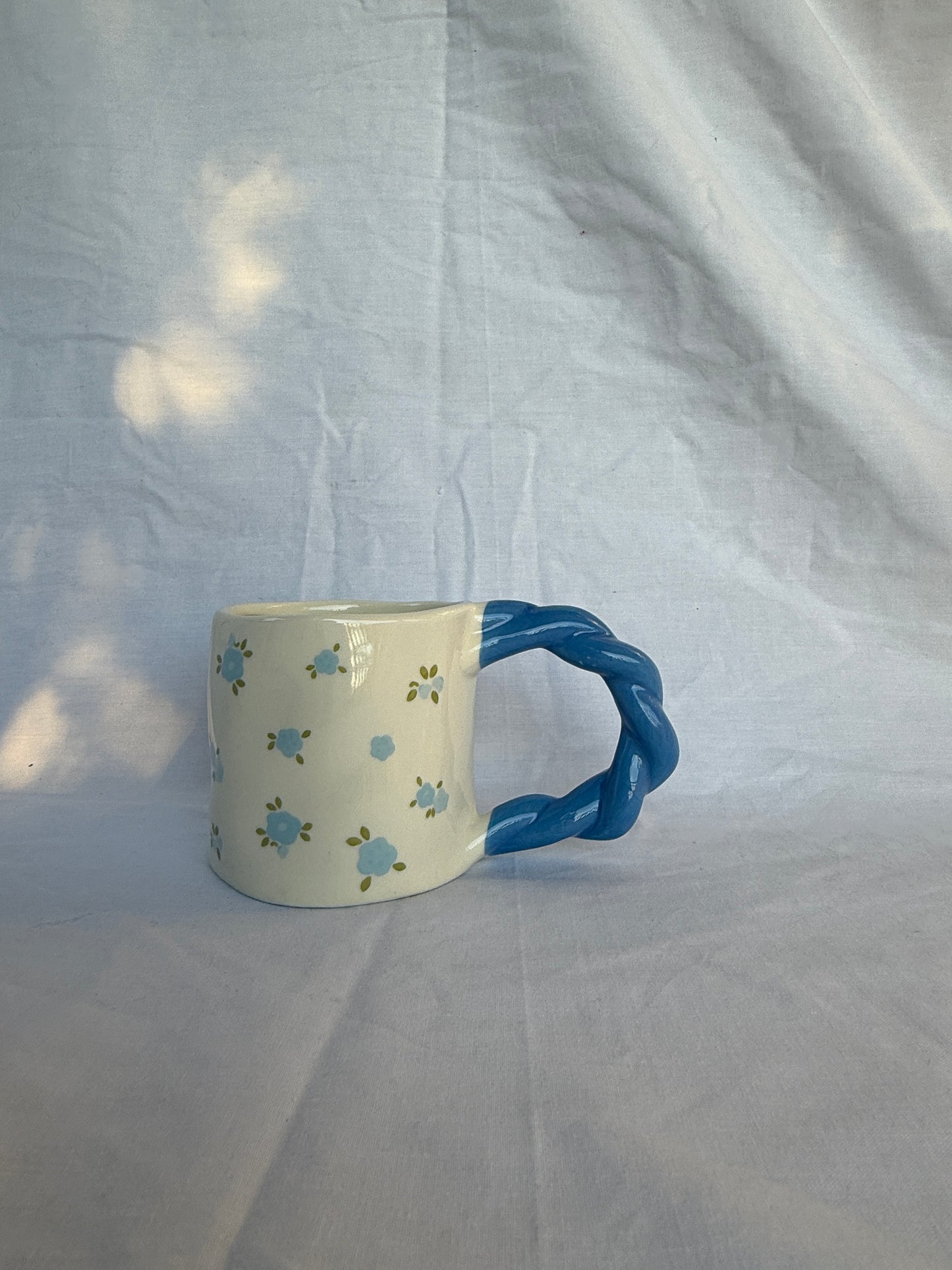 Willa Blue Ceramic Mug