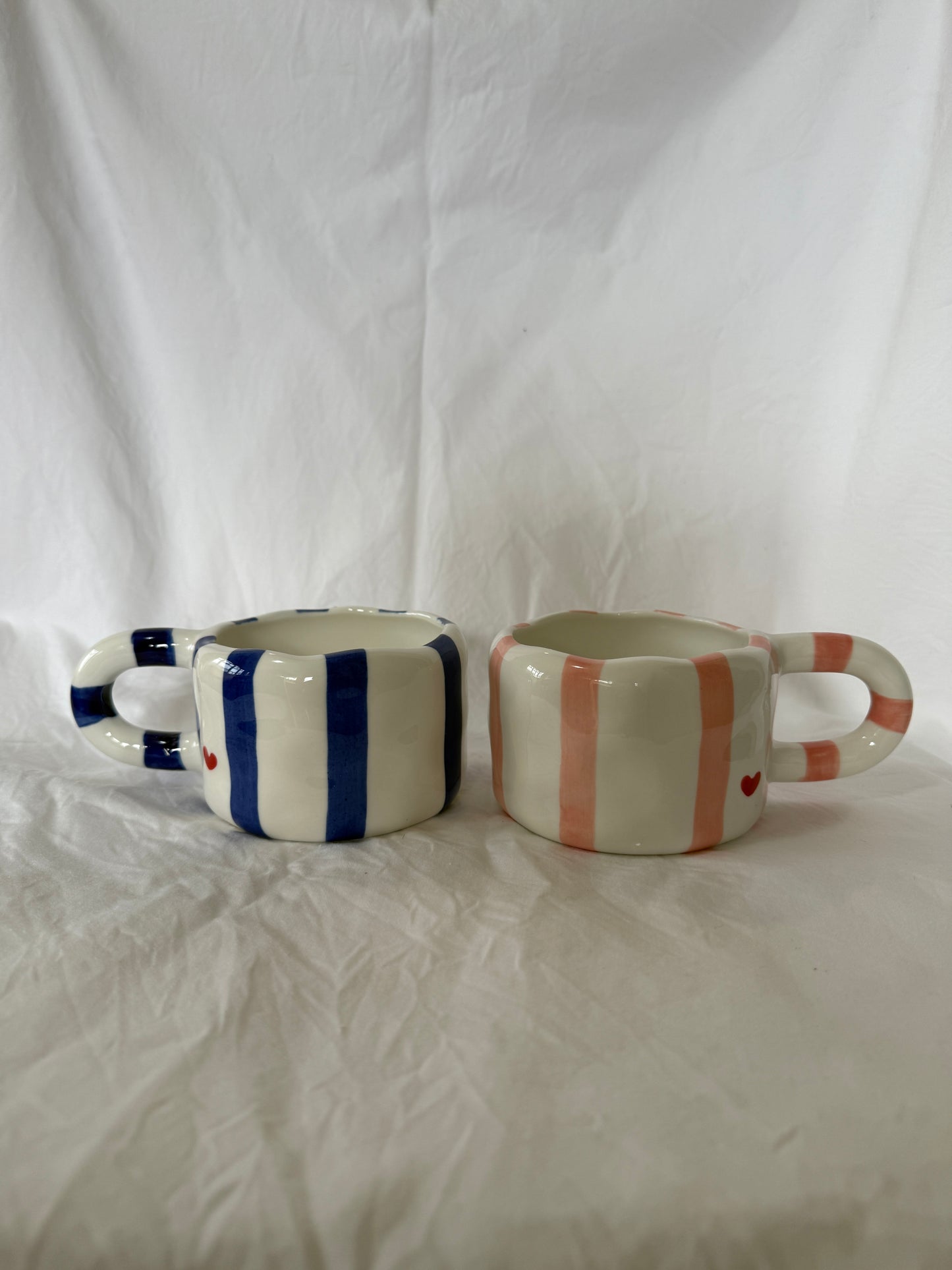 The Love Letter Stripe Mug