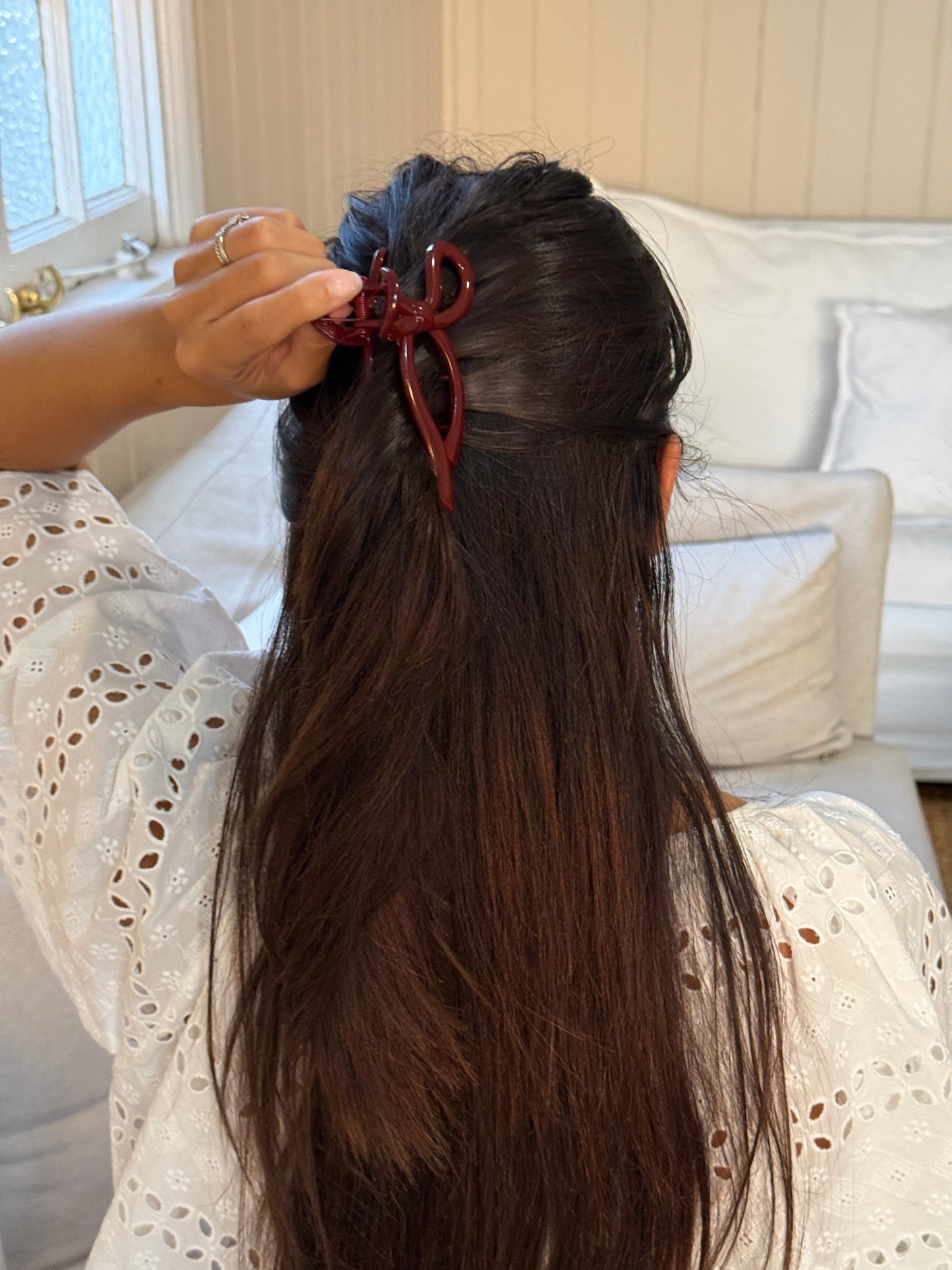 With Love Bow Hair Claw