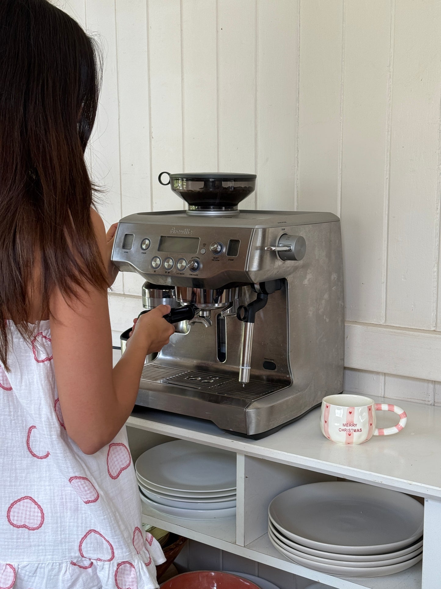 Bonbon de Noël Ceramic Cup and Saucer