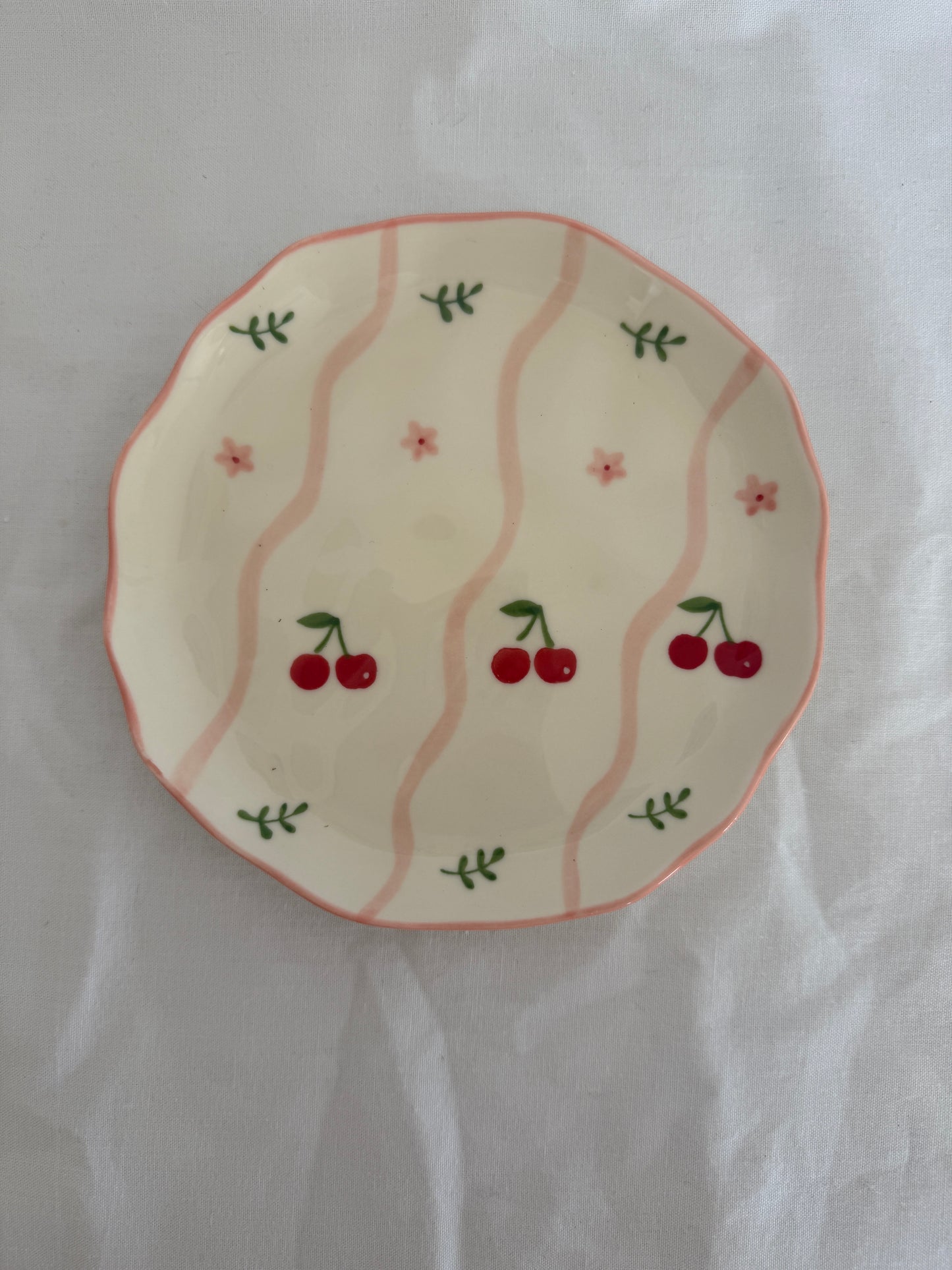 Camille Ceramic Cup and Saucer