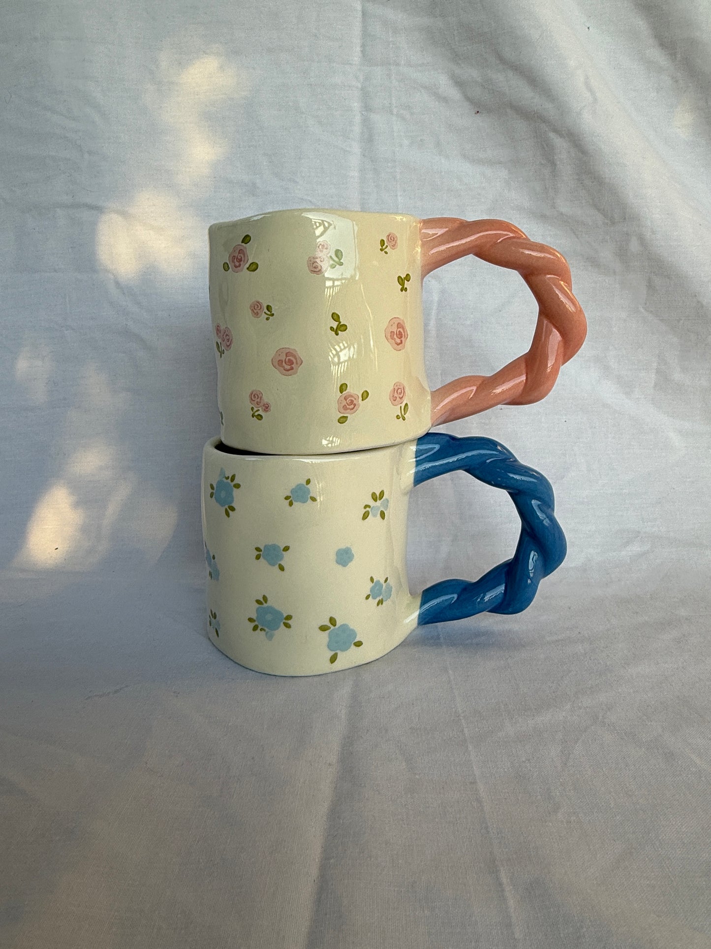 Willa Blue Ceramic Mug