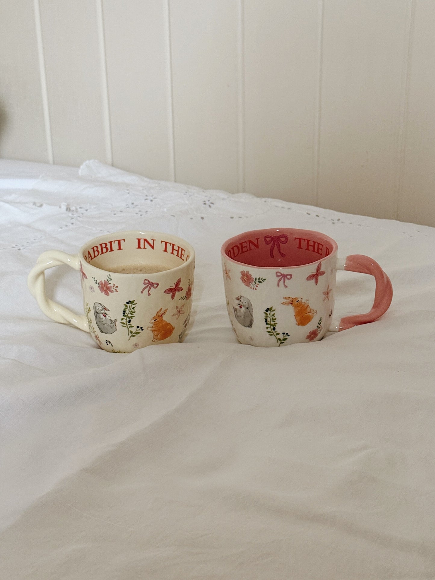 Garden Bunny Ceramic Mug