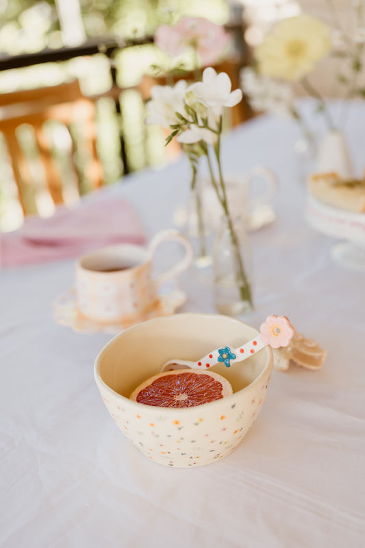 Flower Market Ceramic Bowl