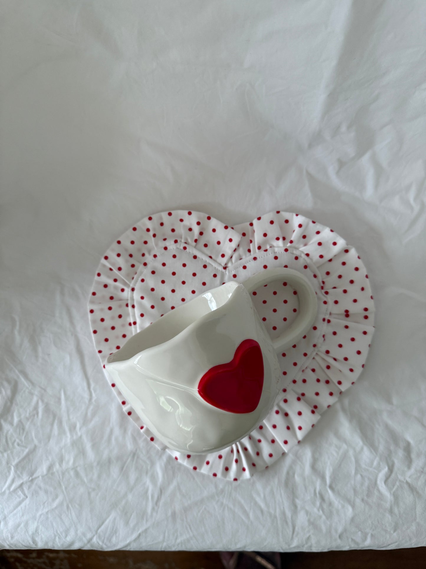 Love Note Handmade Heart Coasters
