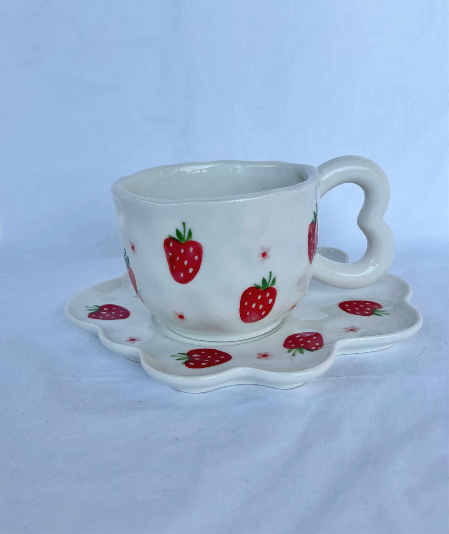 Strawberry Sunday Ceramic Mug