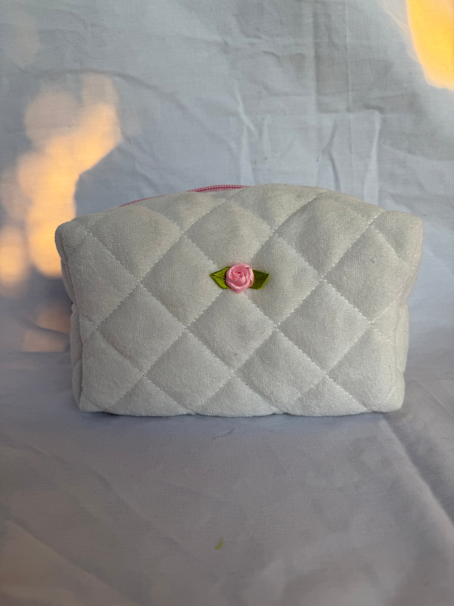 Cora Quilted Beauty Bag