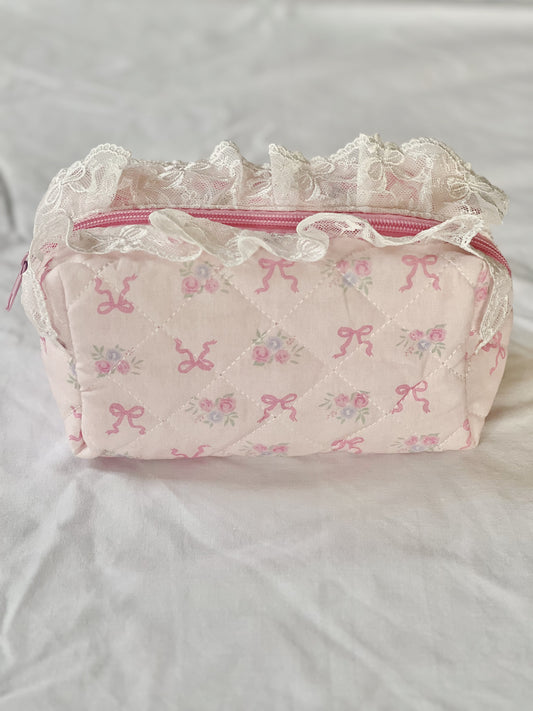 Rosie Quilted Beauty Bag