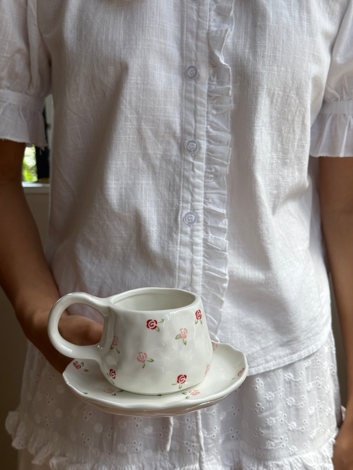 Rose Ceramic Cup only