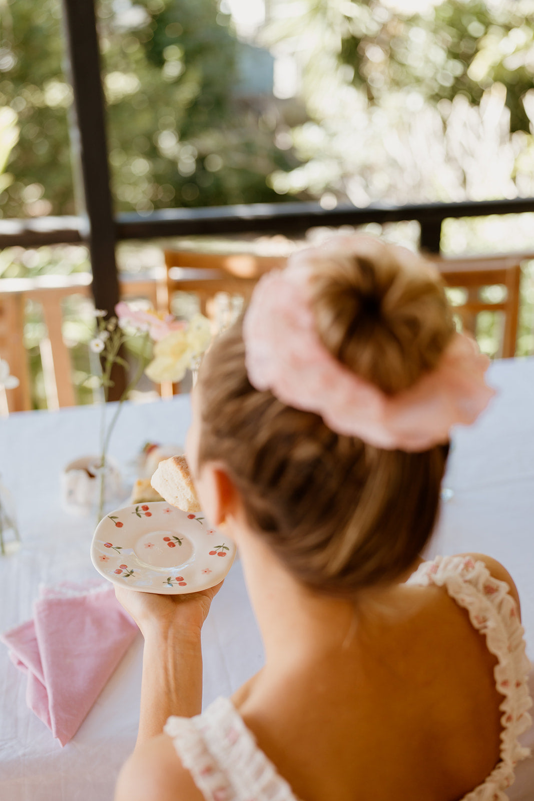 Mon Cherie Ceramic Cup and Saucer