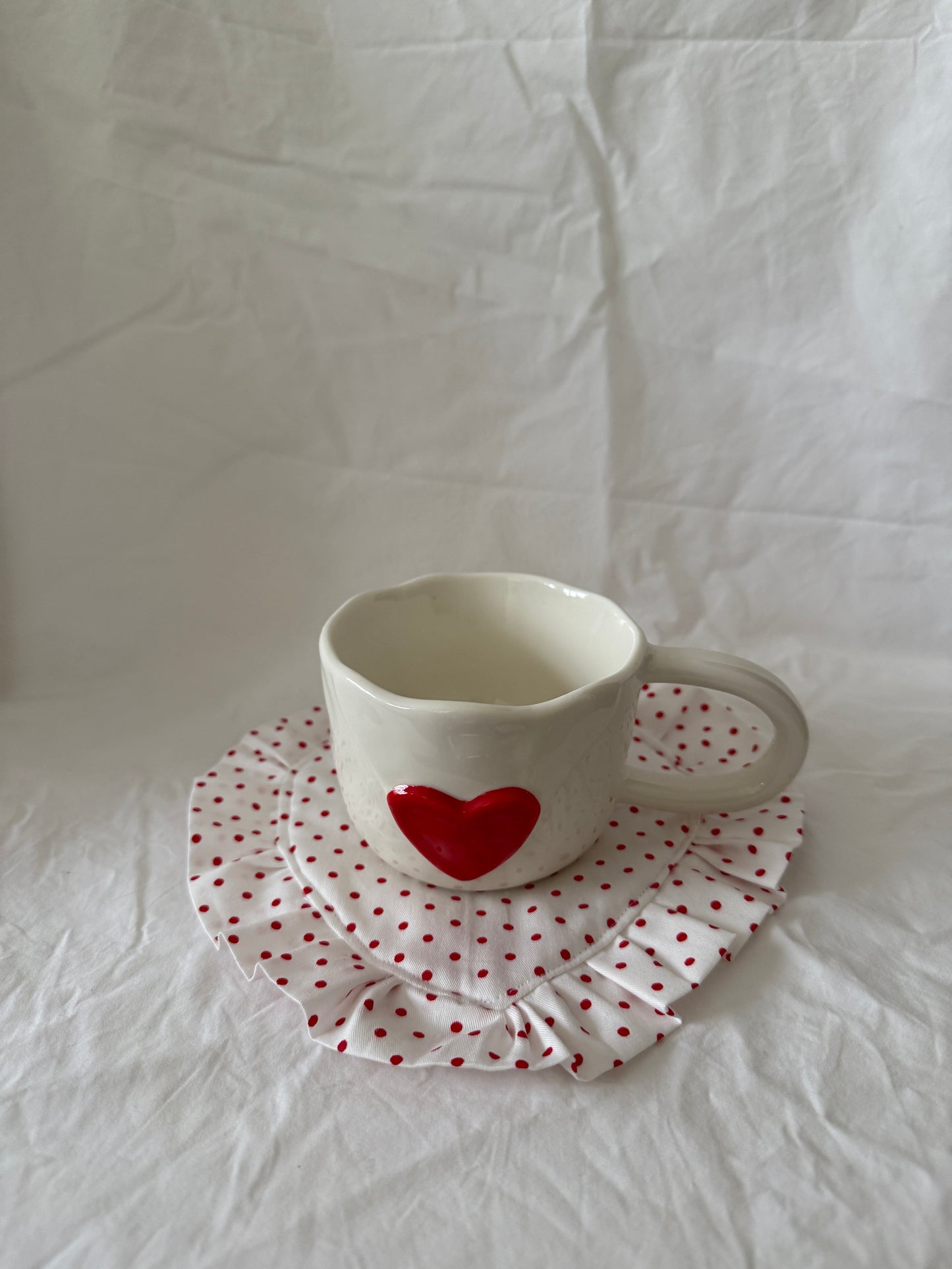 Love Note Handmade Heart Coasters